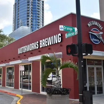 Motorworks Brewing Orlando Entrance 2 Motorworks Brewing Orlando Entrance
