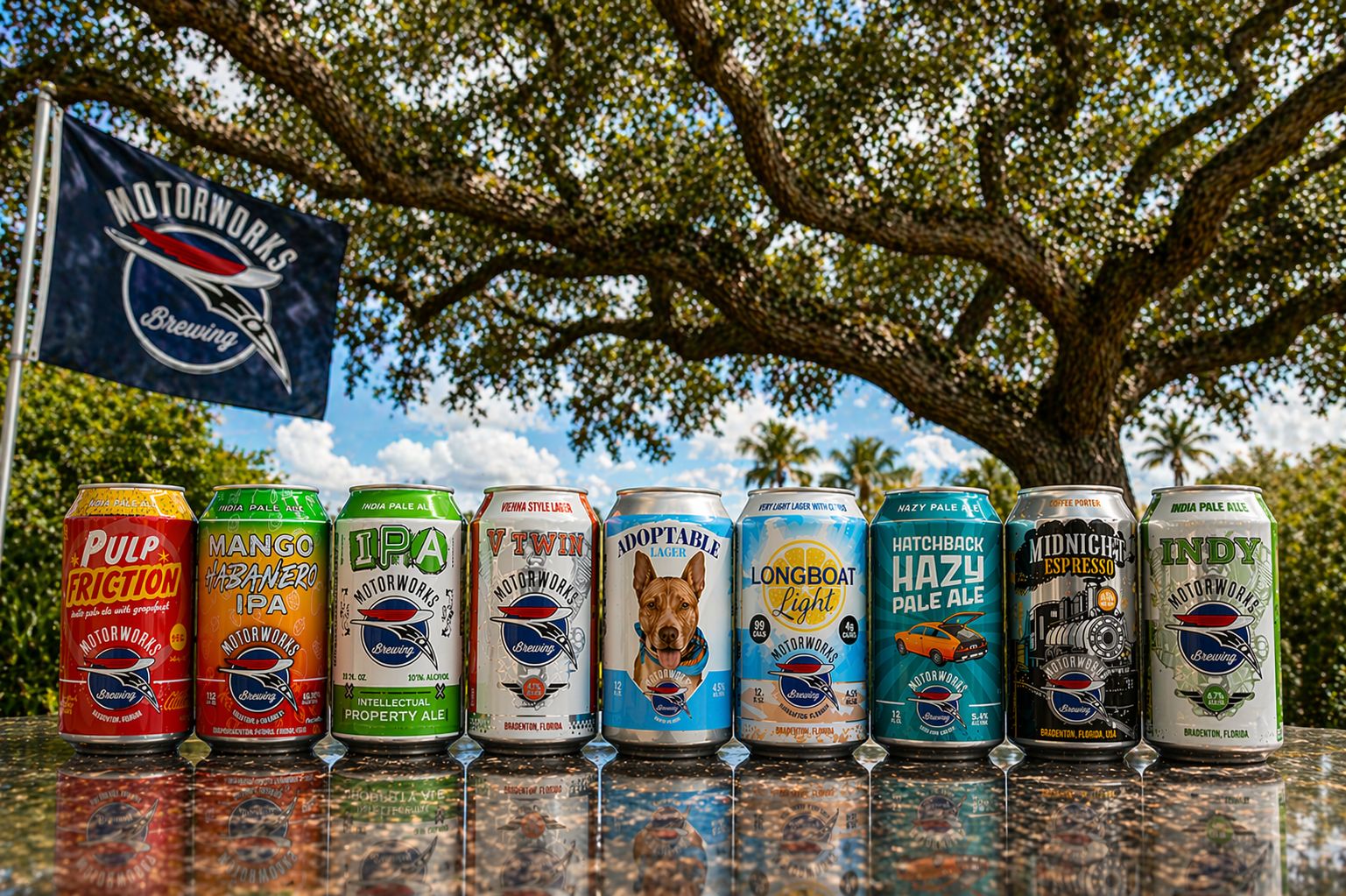 Motorworks Brewing Signature Beers
