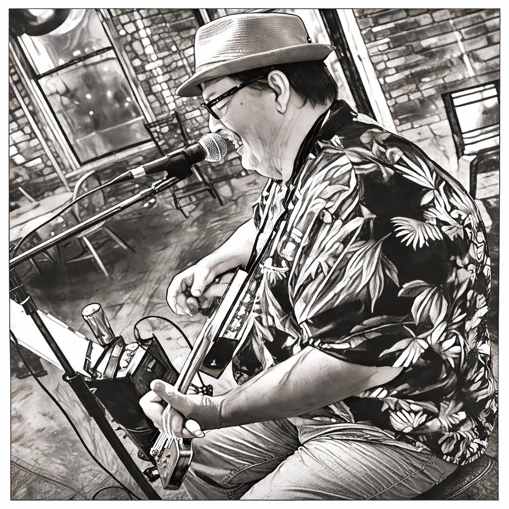 Catch Panda Pete live at Motorworks Brewing Saturday from 12–3 PM—a dynamic singer/songwriter delivering a wide-ranging mix of music from the 1940s to today. From smooth, heartfelt ballads to lighthearted, humorous tunes, his set has something for everyone. Grab a drink, kick back, and enjoy the show!