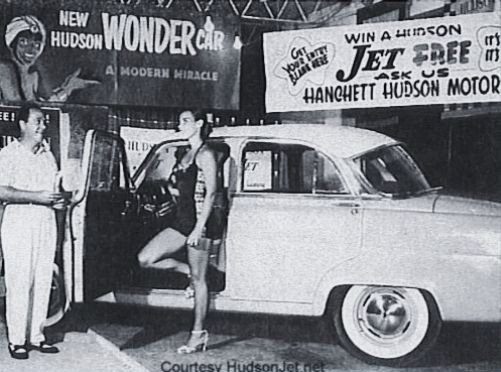 Vintage Ad for Hudson Dealership